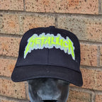 METALLICA - Splatter (Glow in the Dark) Logo BASEBALL CAP