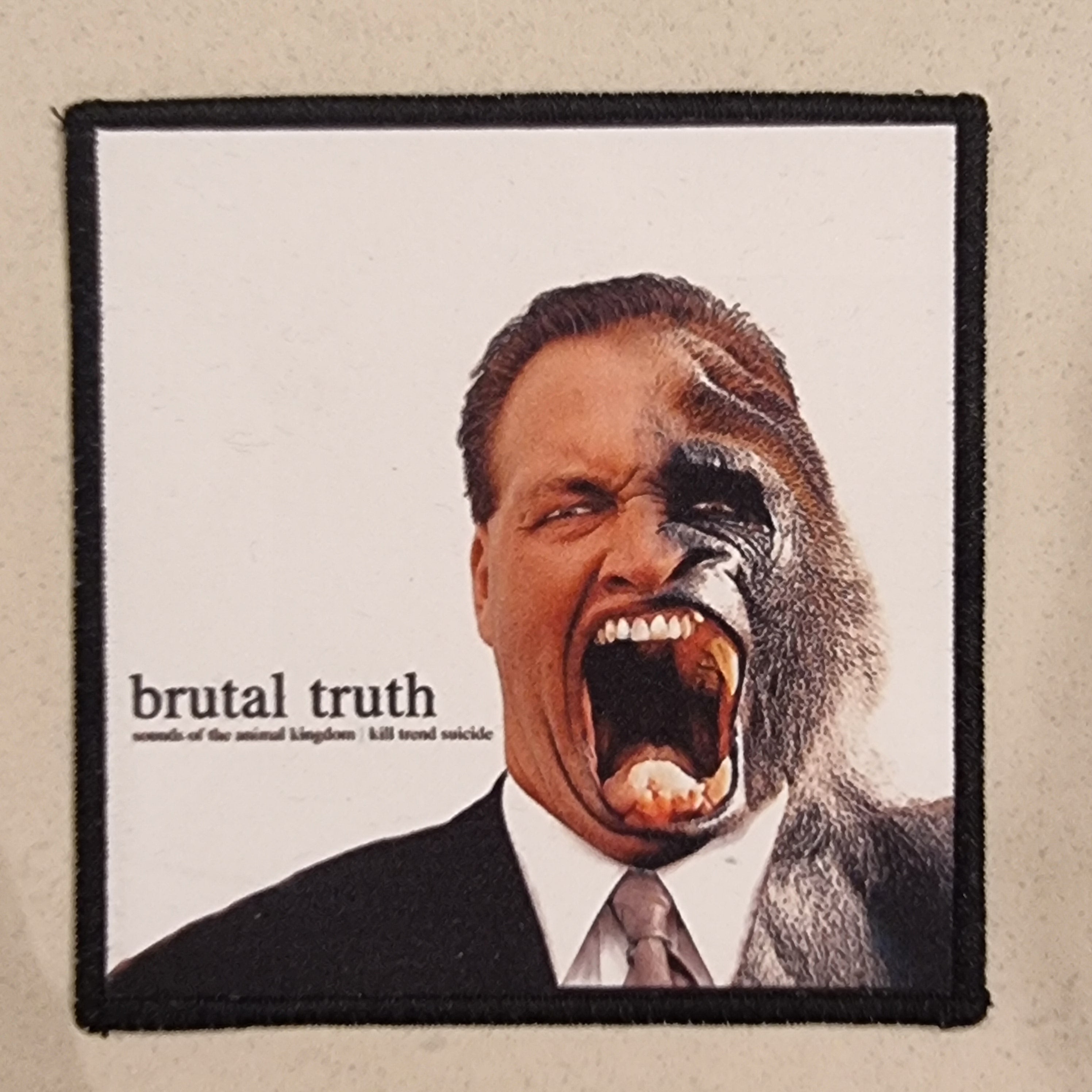BRUTAL TRUTH - Sounds of the Animal Kingdom - Patch