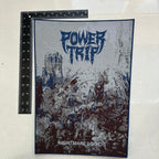 POWER TRIP - Nightmare Logic - Woven Backpatch