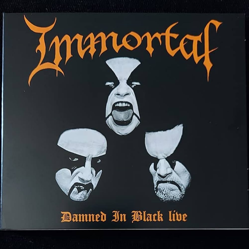 IMMORTAL - Damned In Black Live - (Ltd. 200) Digipak CD
