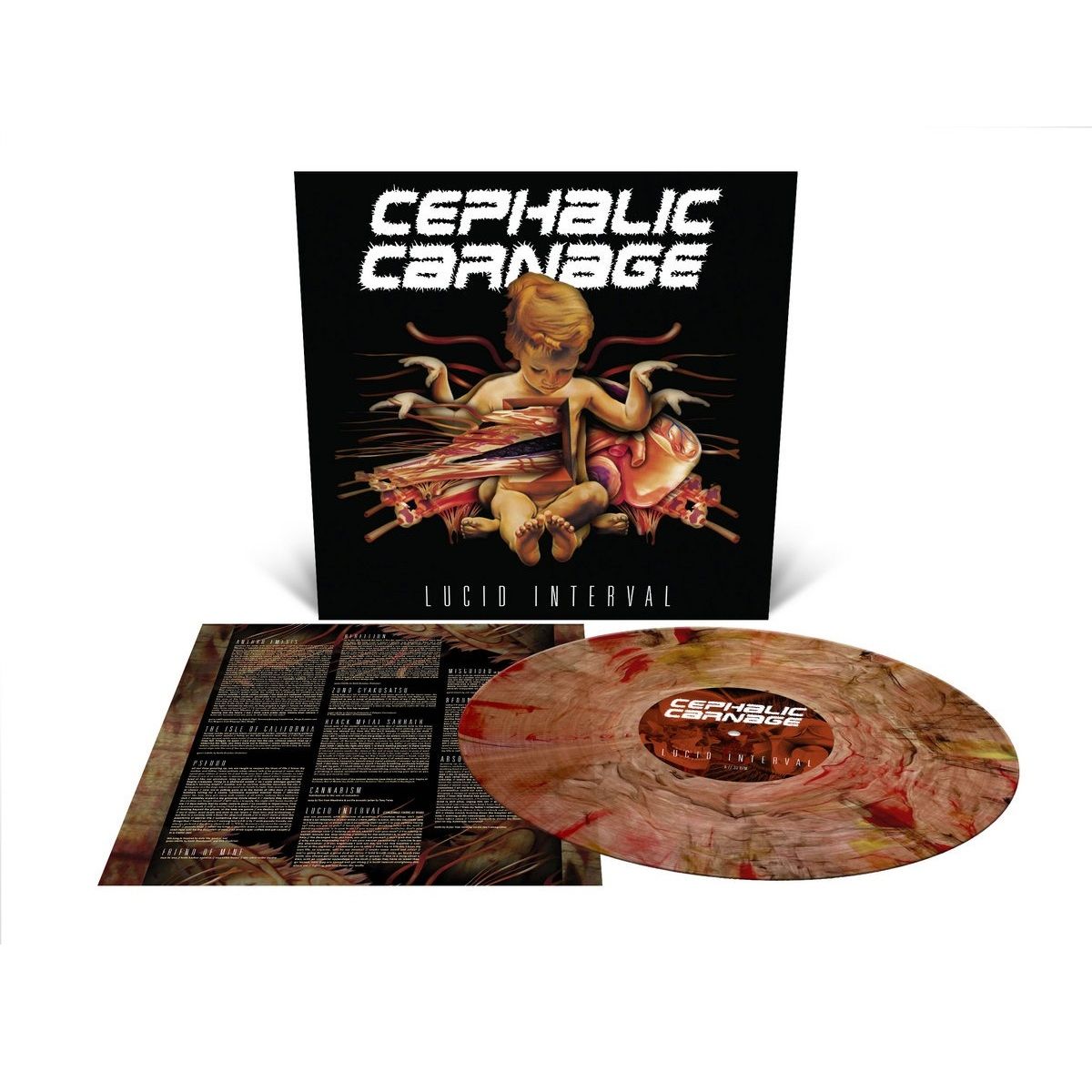 CEPHALIC CARNAGE - Lucid Interval (Ltd. Custom “Happy Meal” Marble) LP