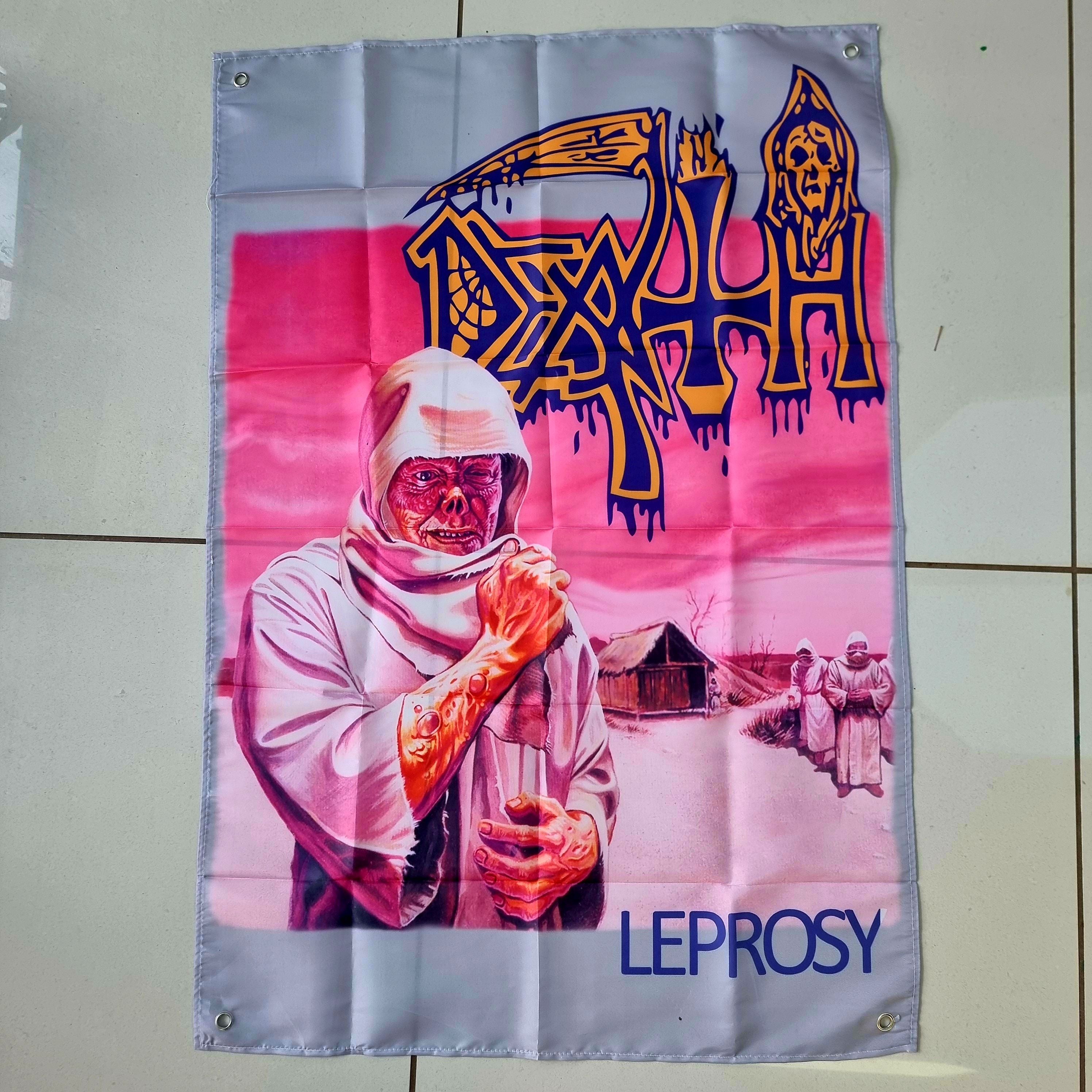 DEATH - Leprosy - Wall Flag / Textile Poster