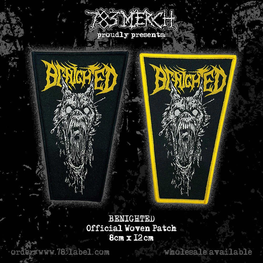 BENIGHTED - Brutality - Woven Patch