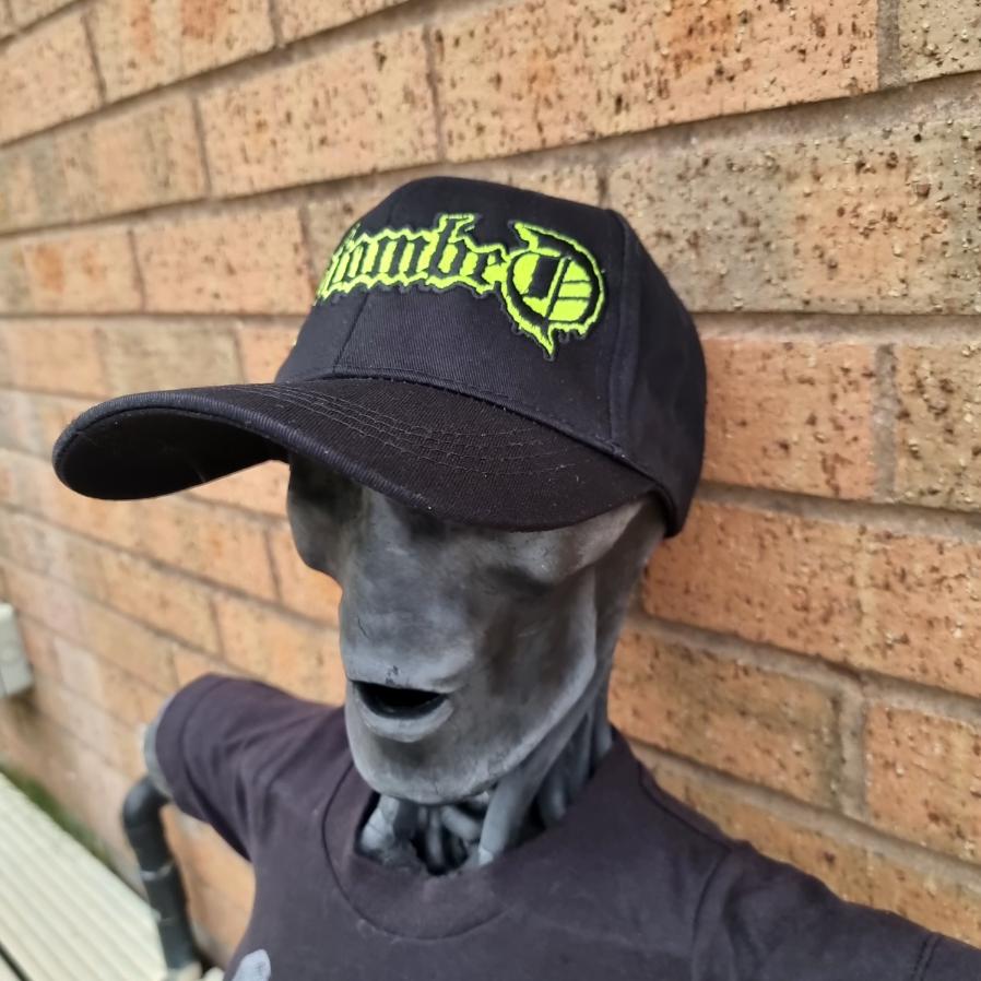 ENTOMBED - (Glow in the Dark) Logo BASEBALL CAP