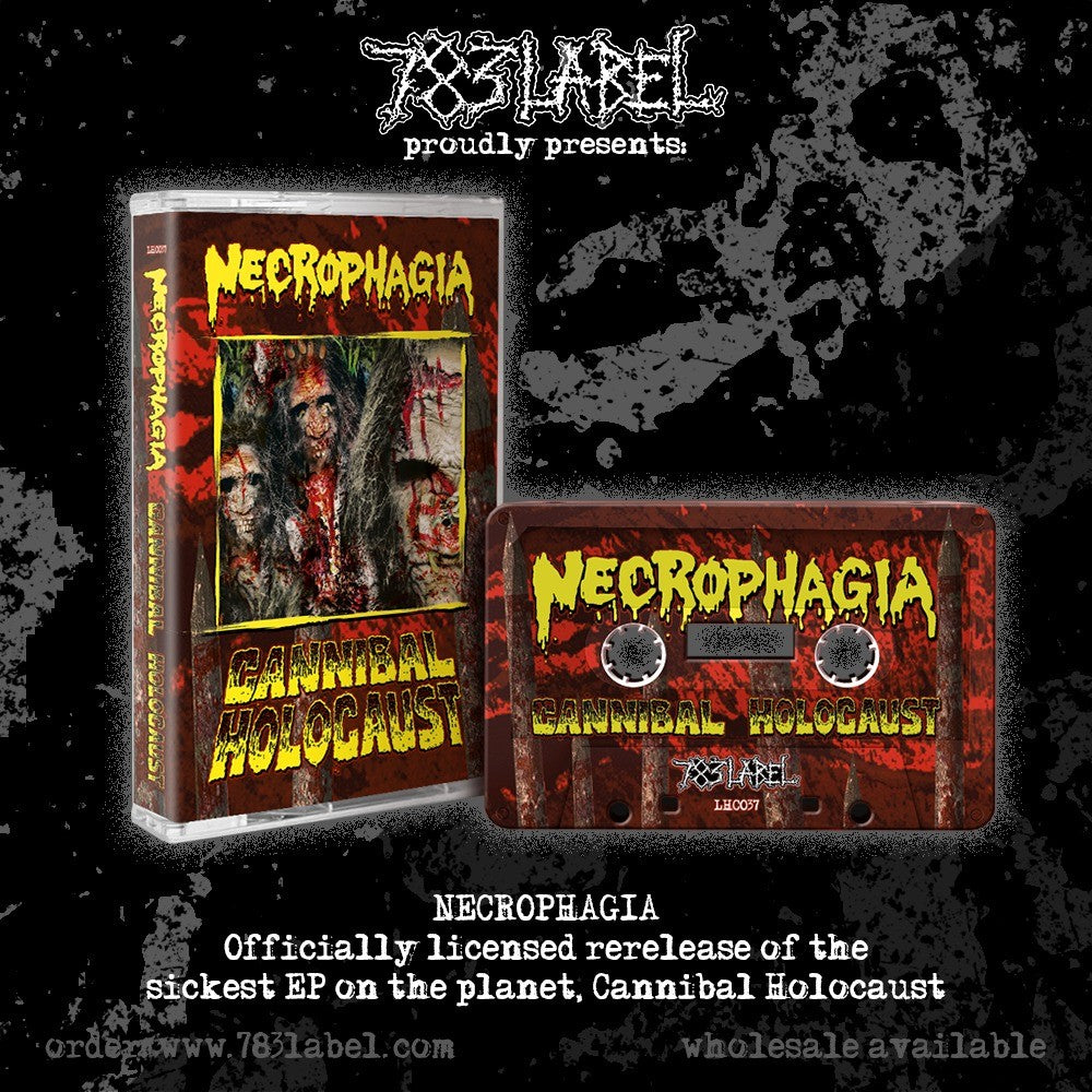 NECROPHAGIA - Cannibal Holocaust - MC Tape