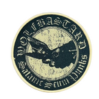 WOLFBASTARD  - Satanic Scum Punks - Woven Patch