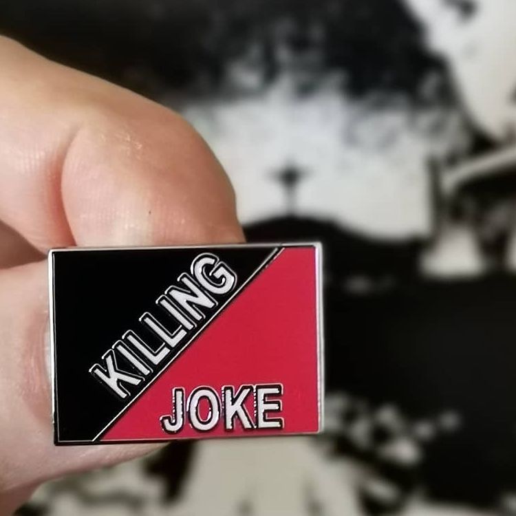 KILLING JOKE Logo Enamel Pin (Small)