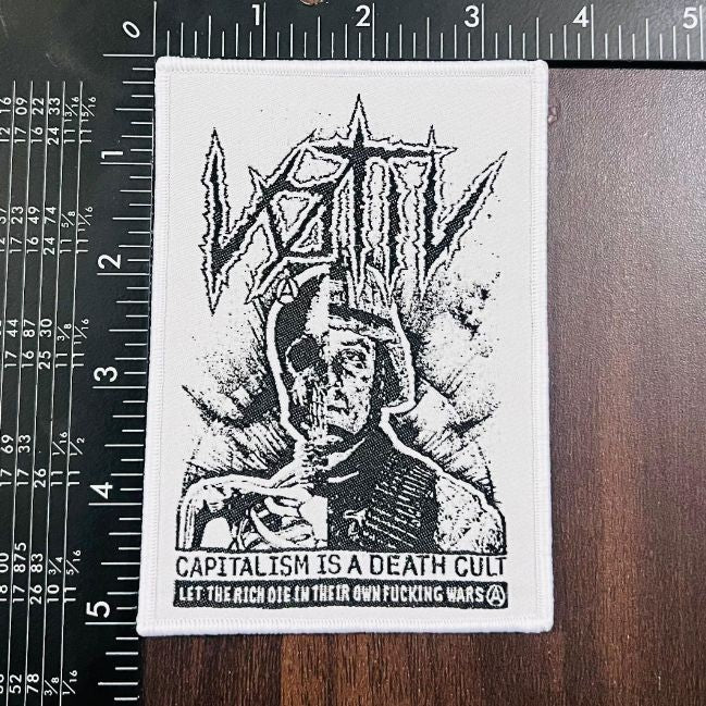 VØTIV - Capitalism is a Death Cult - Woven Patch