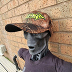 GORGUTS - (Glow in the Dark) Logo LEAF CAMO BASEBALL CAP