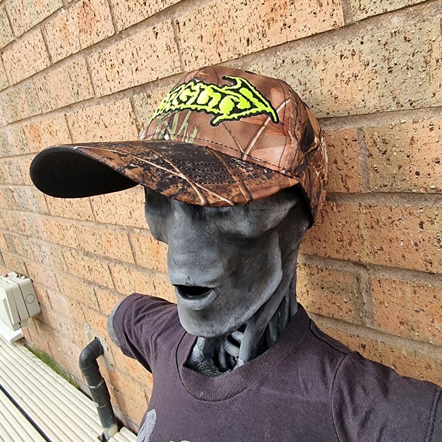 GORGUTS - (Glow in the Dark) Logo LEAF CAMO BASEBALL CAP