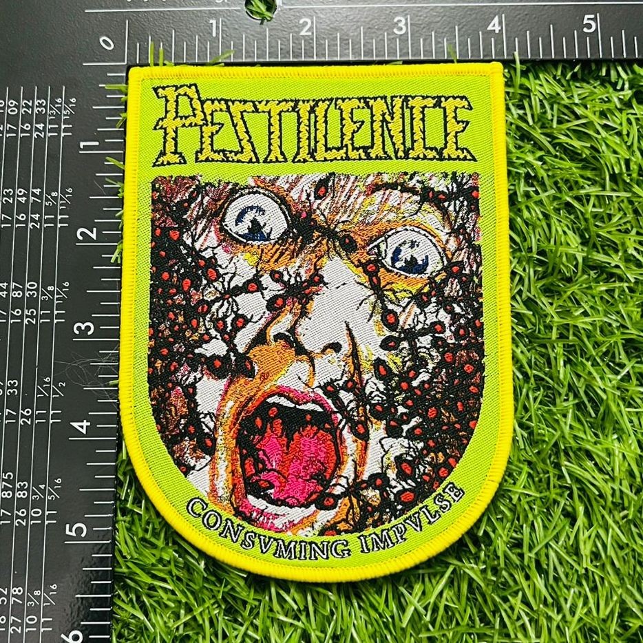PESTILENCE - Consuming Impulse - Woven Patch