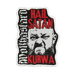 WOLFBASTARD  - Hail Satan, Kurwa! - Woven Patch