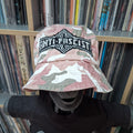ANTI FASCIST - Bolt Thrower (Glow in the Dark) Logo Tribute - PINK CAMO BUCKET HAT
