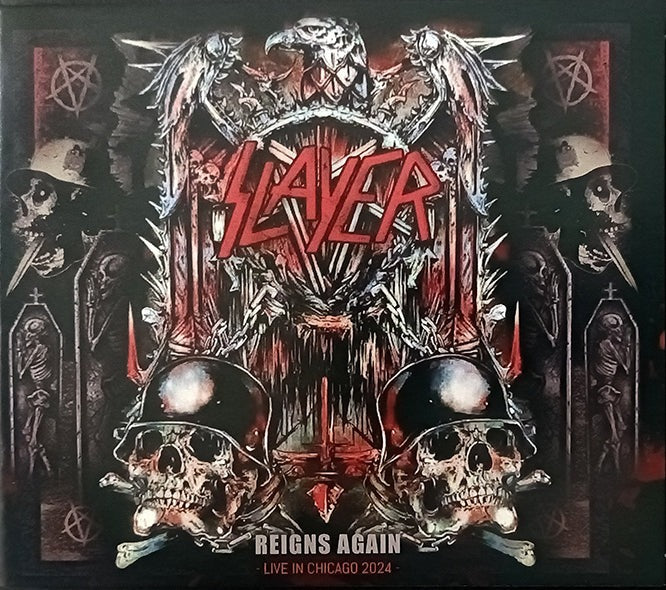 SLAYER - Reigns Again – Live Chicago 2024 - (Ltd. 200) Digipak CD