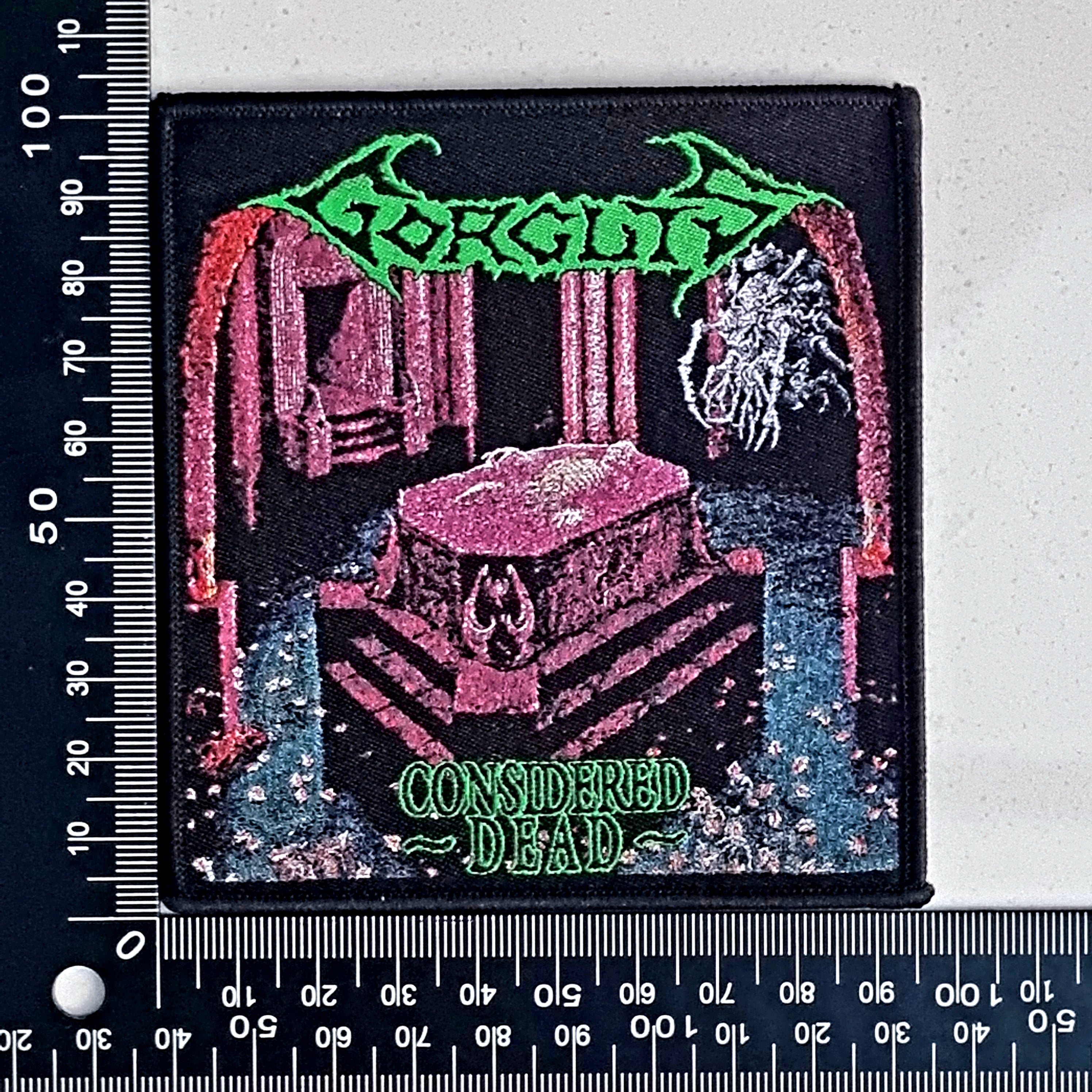 GORGUTS - Considered Dead - Woven Patch