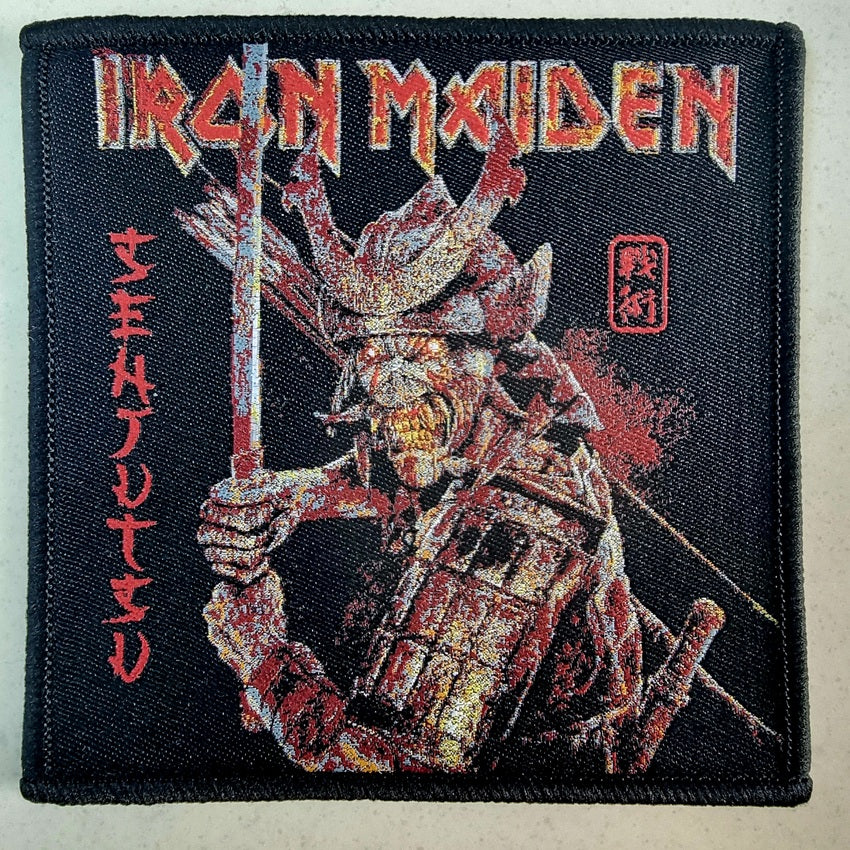 IRON MAIDEN - Senjutsu - Woven Patch