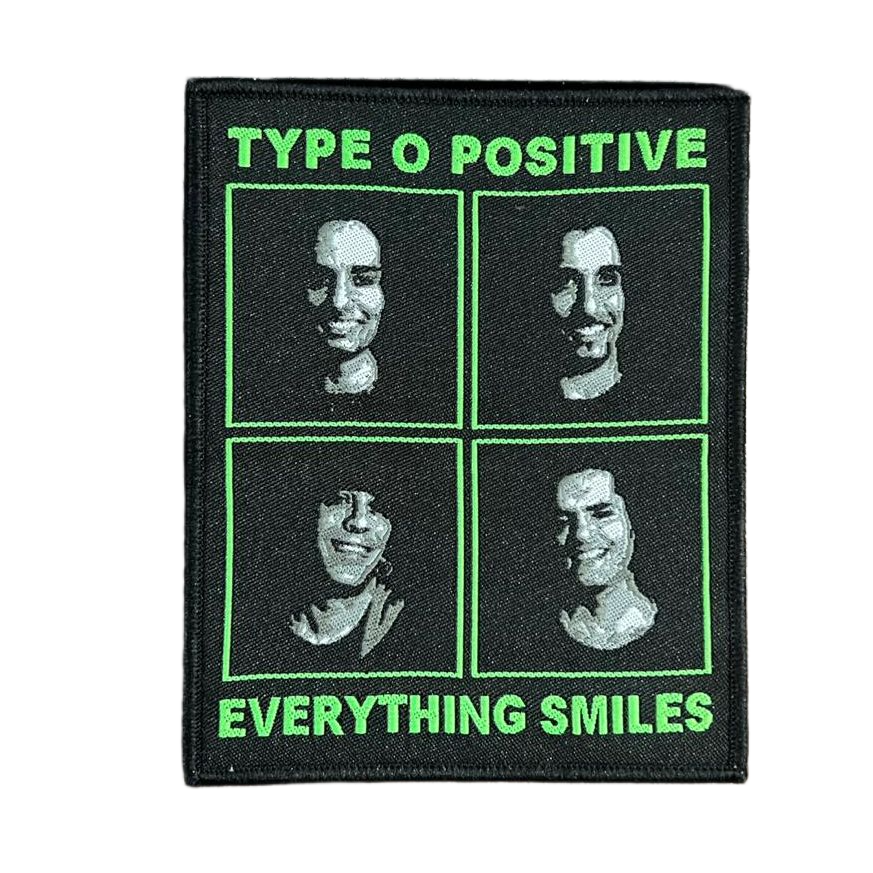 TYPE O POSITIVE - Type O Negative (?) - Woven Patch