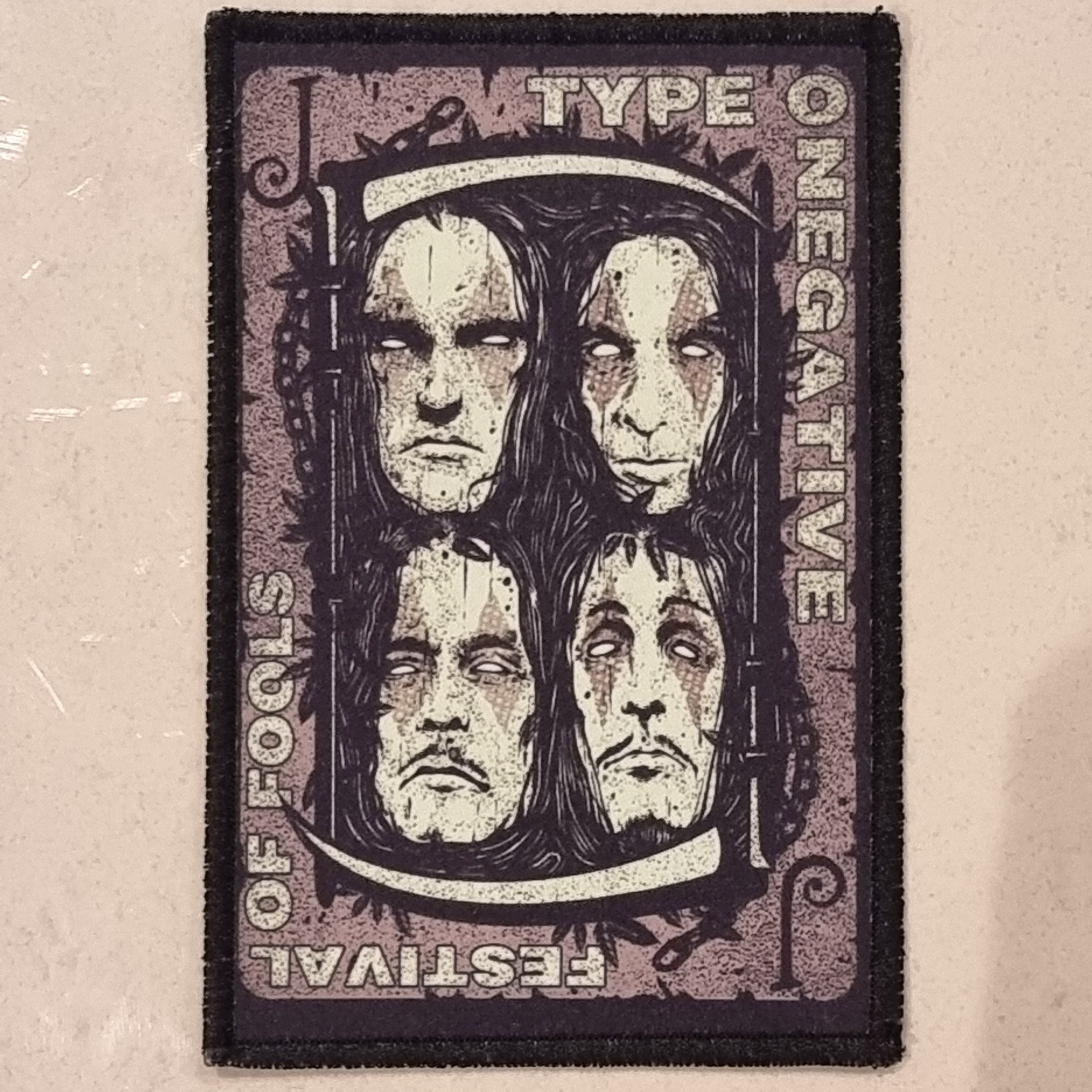 TYPE O NEGATIVE - Festival Of Fools - Patch