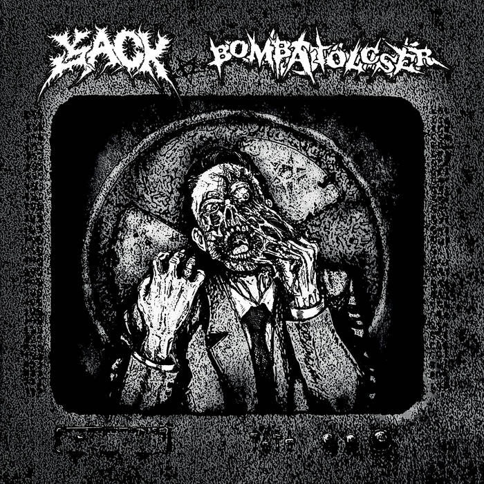 JACK / BOMBATÖLCSÉR - Jack / Bombatölcsér (Green) Split 7"EP