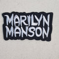 MARILYN MANSON - Logo (White) - Patch