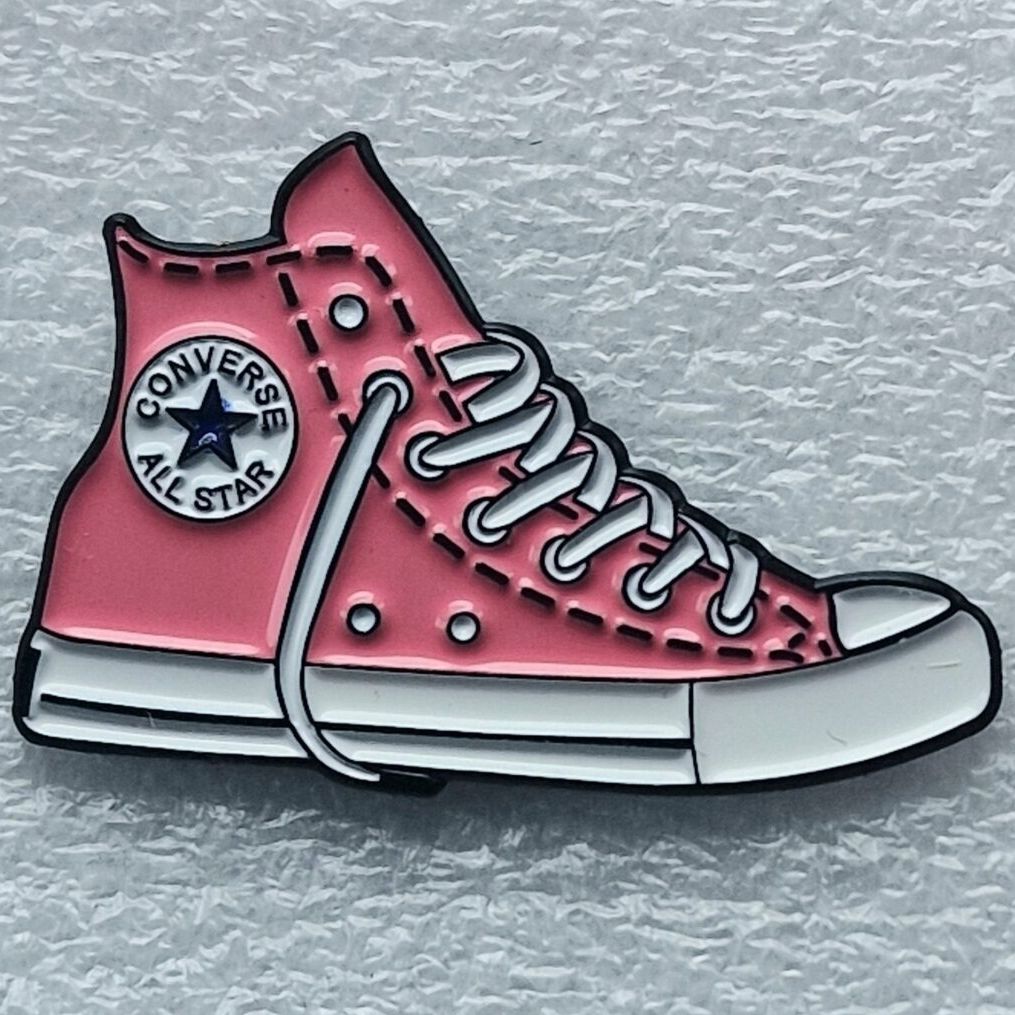 CONVERSE Pink Enamel Pin (Small)