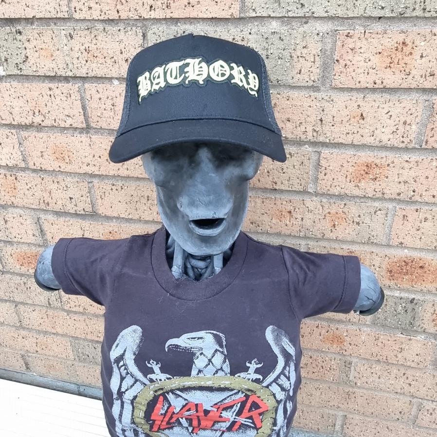 BATHORY - (Glow in the Dark) Logo TRUCKER CAP