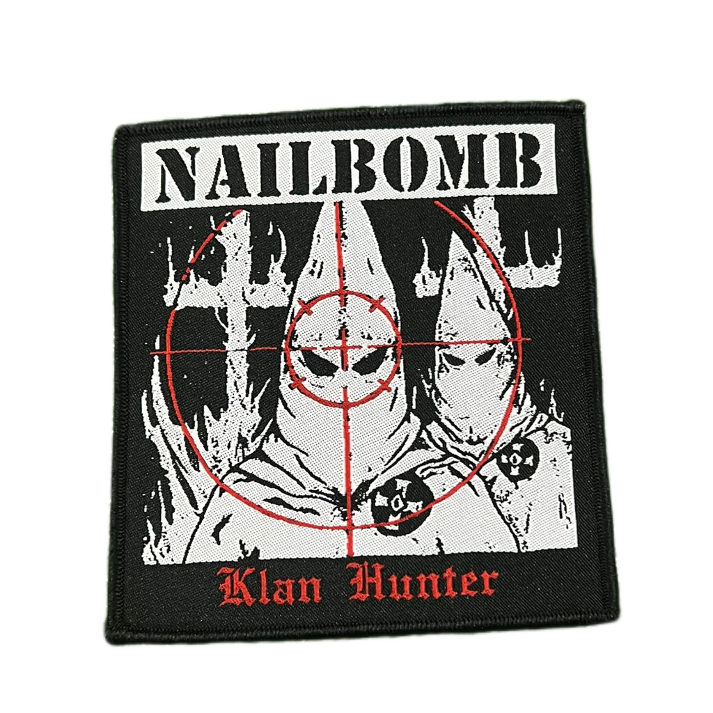 NAILBOMB - Klan Hunter - Woven Patch