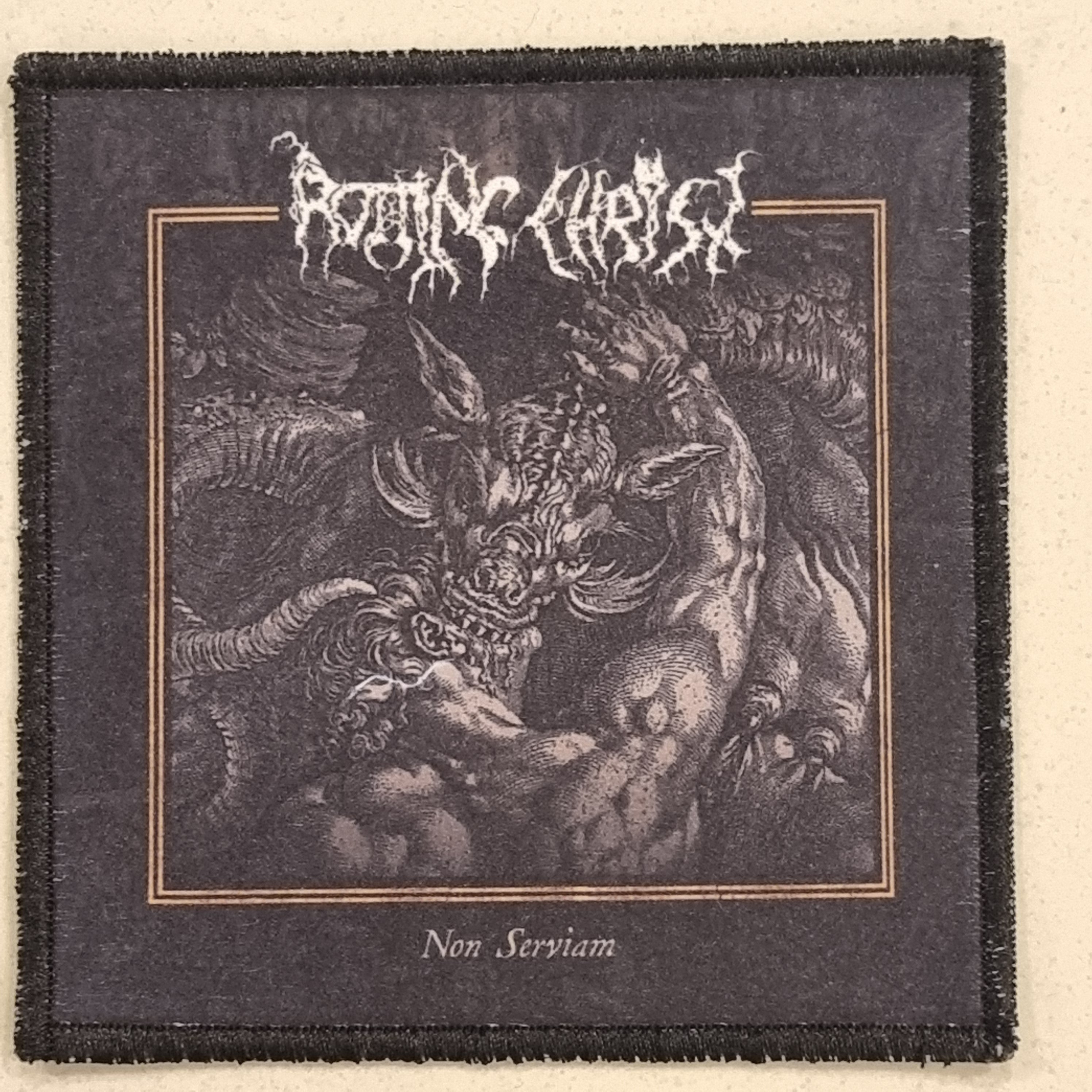 ROTTING CHRIST - Non Serviam - Patch