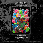 PaRtY CaNnOn - Partied In Half - Wall Flag / Textile Poster