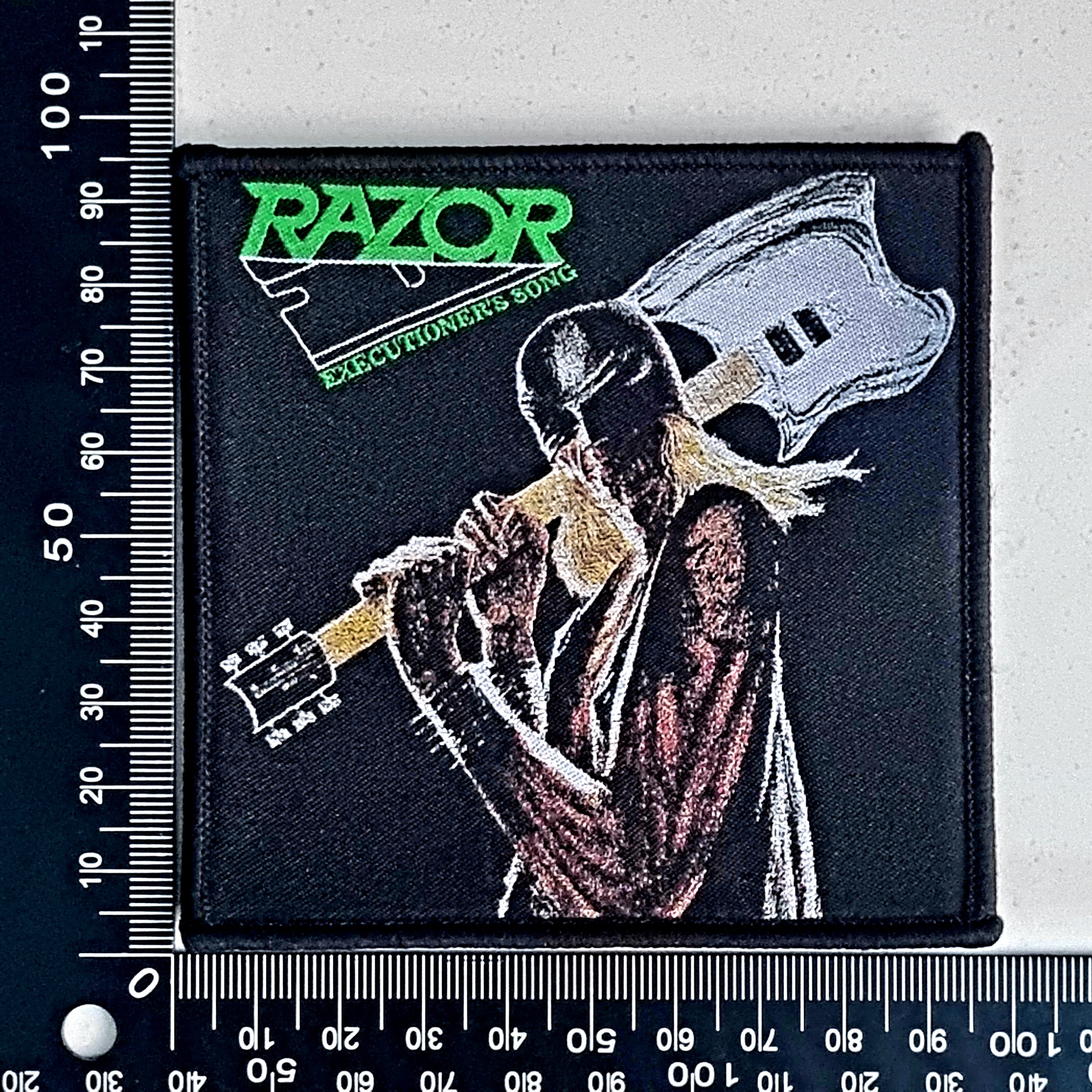RAZOR - Executioner's Song - Woven Patch