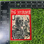 PIG DESTROYER - Snakes - Woven Patch