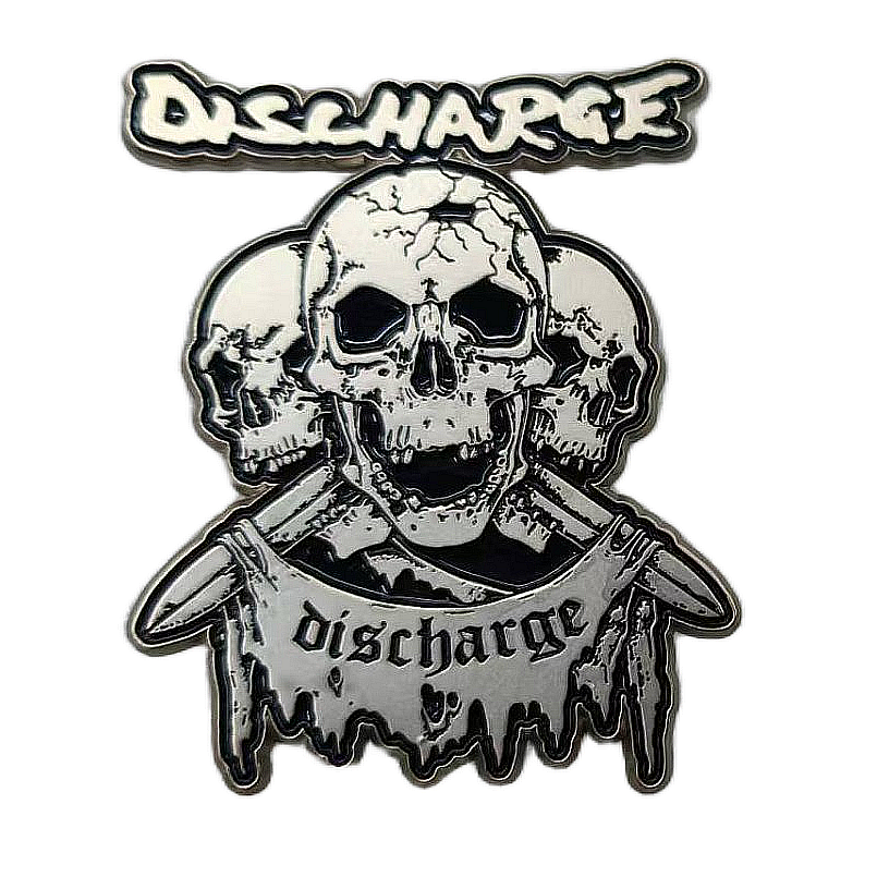 DISCHARGE - Logo - Enamel Pin