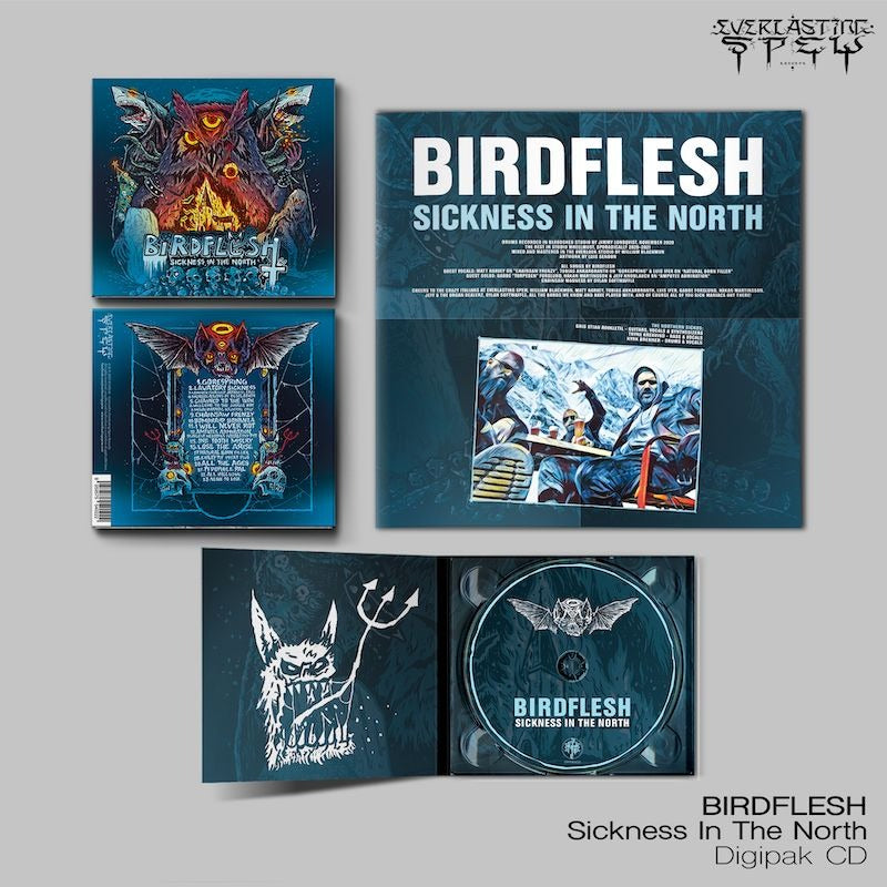 BIRDFLESH - Sickness in the North CD