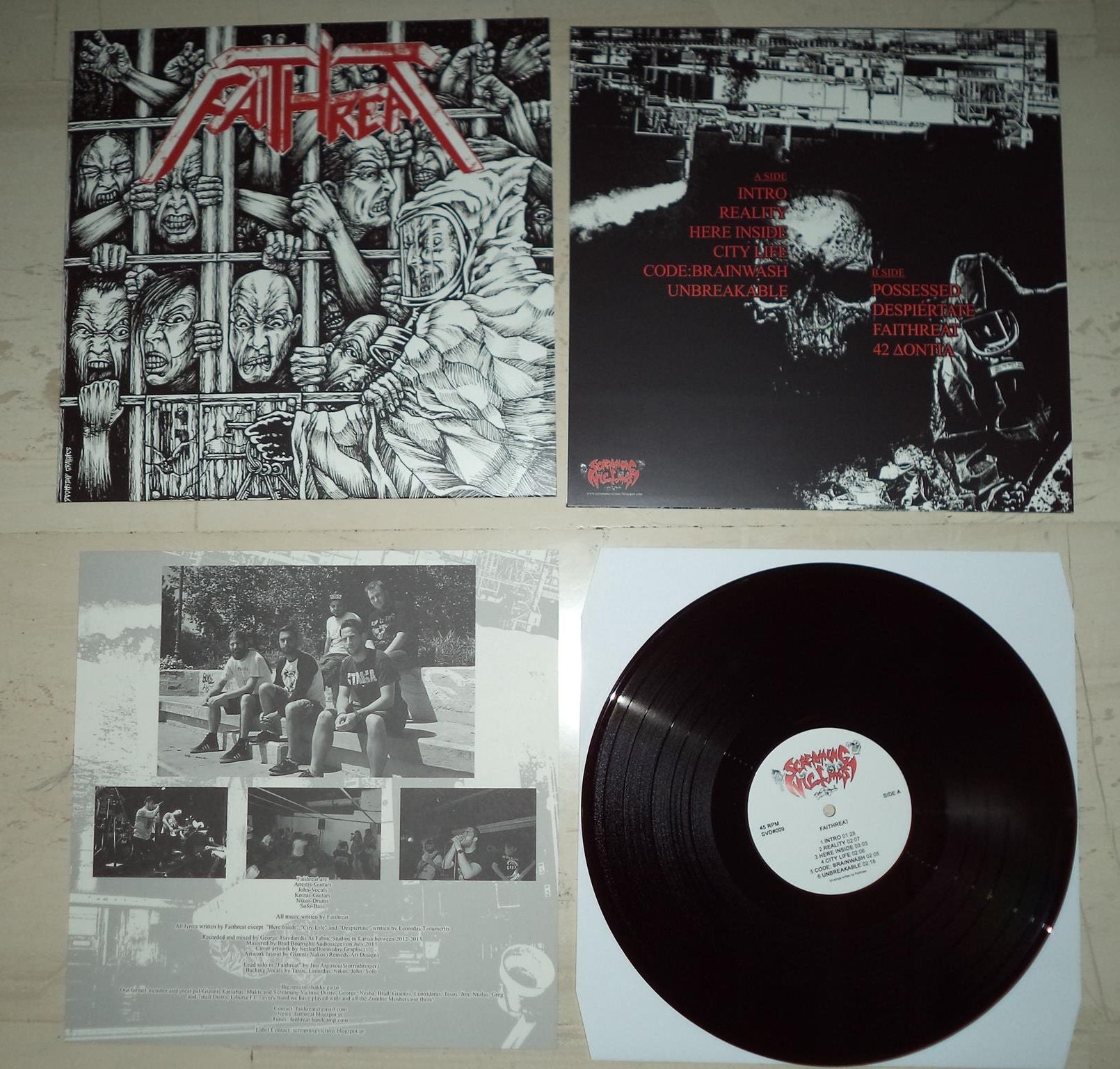 Faithreat - S/T LP