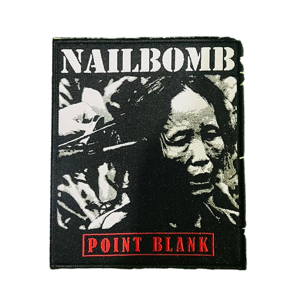 NAILBOMB - Point Blank - Woven Patch