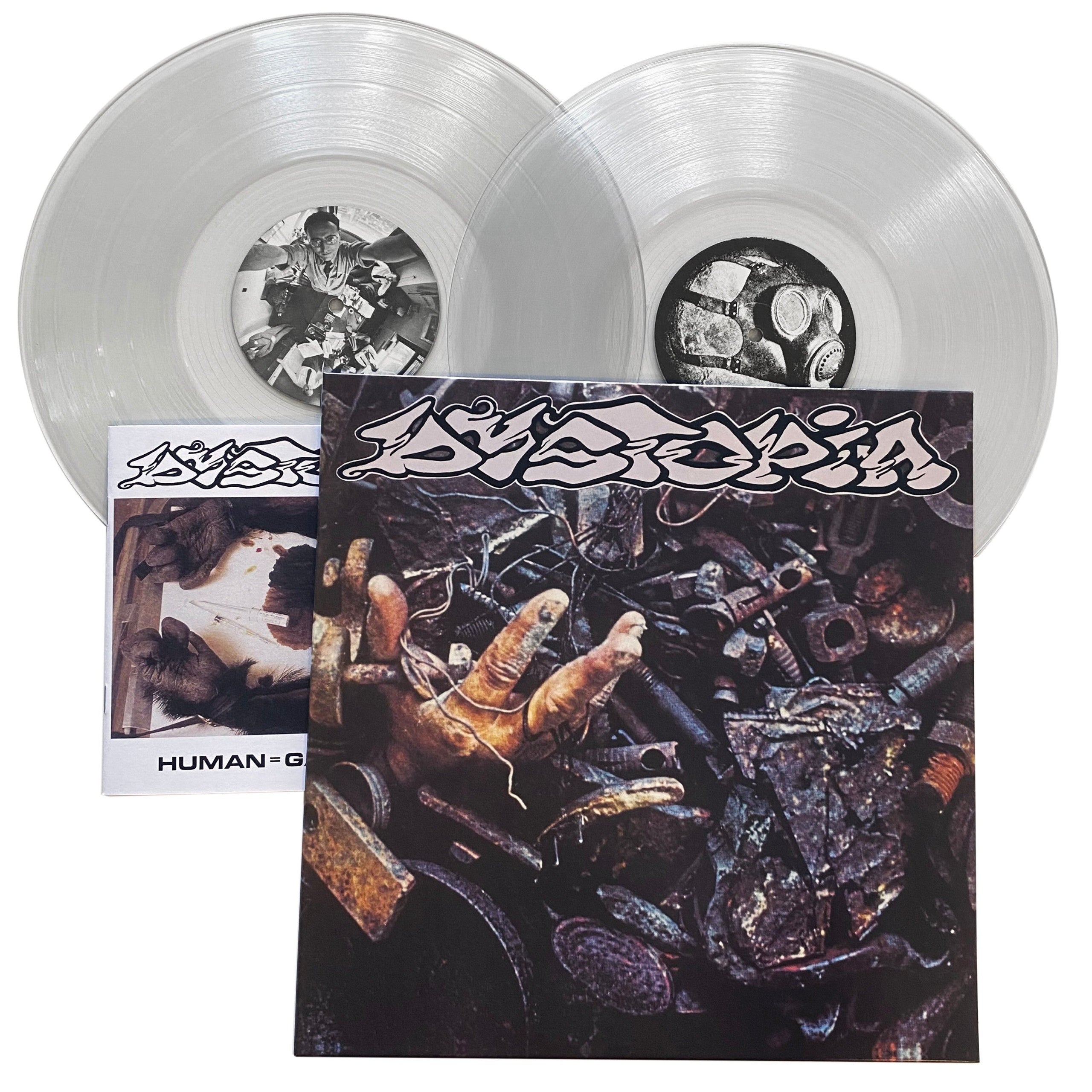 DYSTOPIA – Human = Garbage (Clear) 2LP