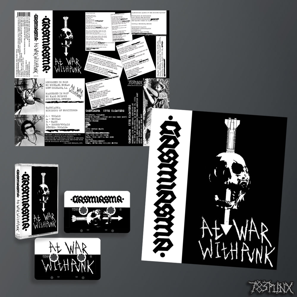 GASMIASMA - At War With Punk - MC Tape
