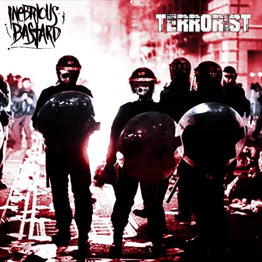 INEBRIOUS BASTARD / TERRORIST Split 7"EP