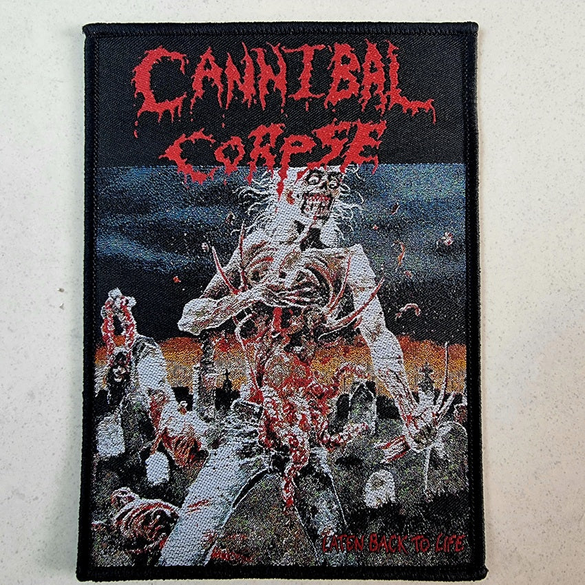 CANNIBAL CORPSE - Eaten Back To Life - Woven Patch