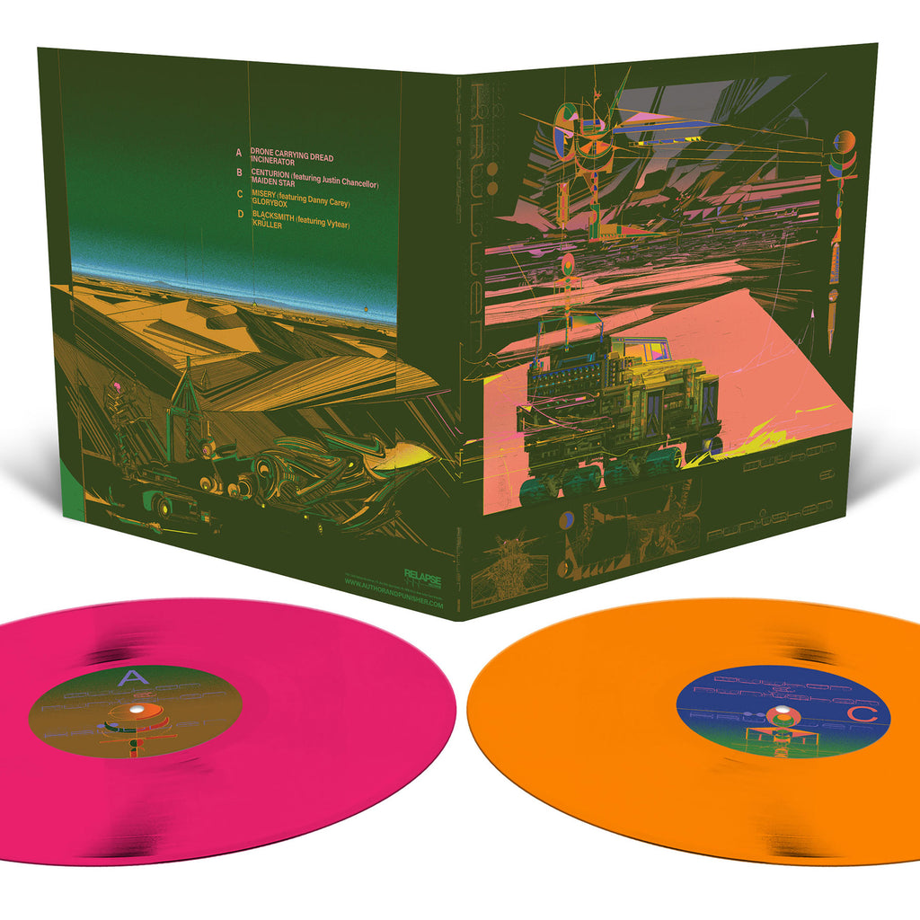 AUTHOR & PUNISHER - Krüller (LP1: Hot Pink | LP2: Halloween Orange) 2LP