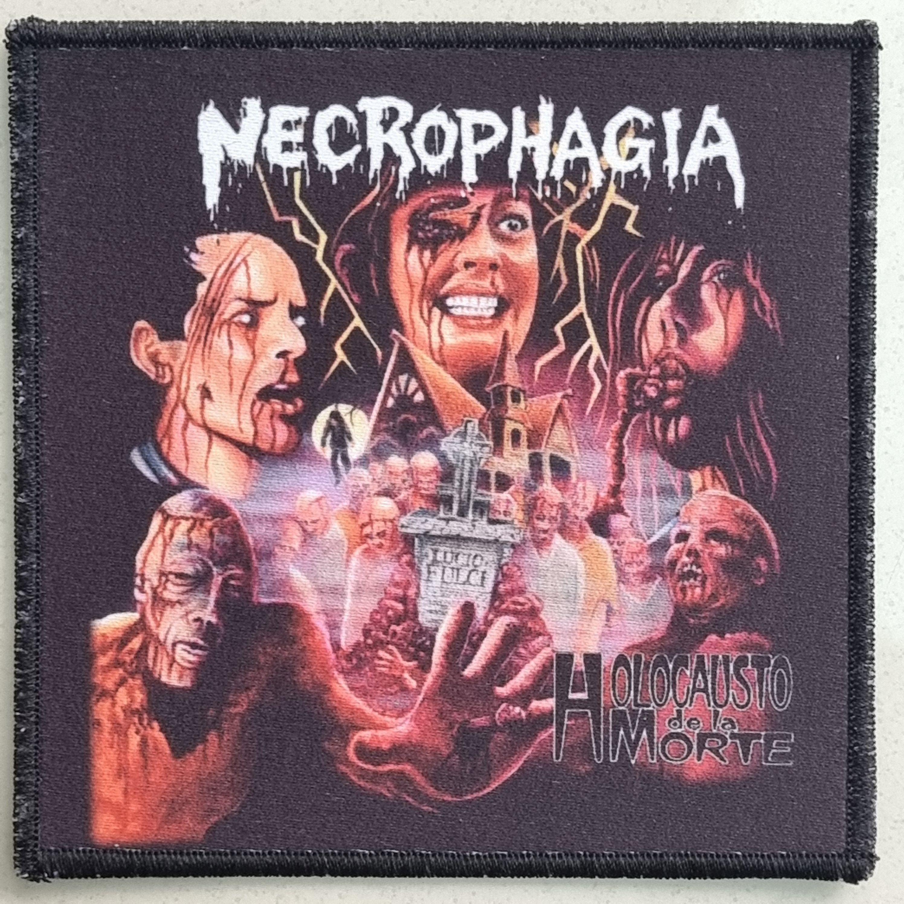 NECROPHAGIA - Holocausto de la Morte - Patch