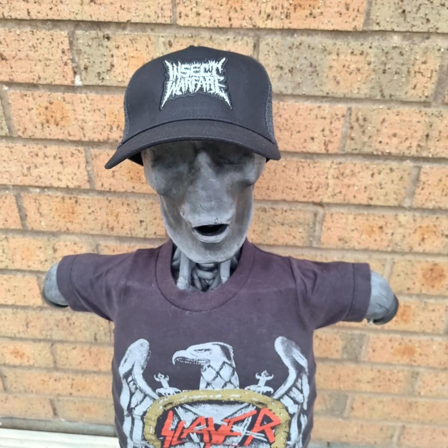 INSECT WARFARE - (Glow in the Dark) Logo TRUCKER CAP