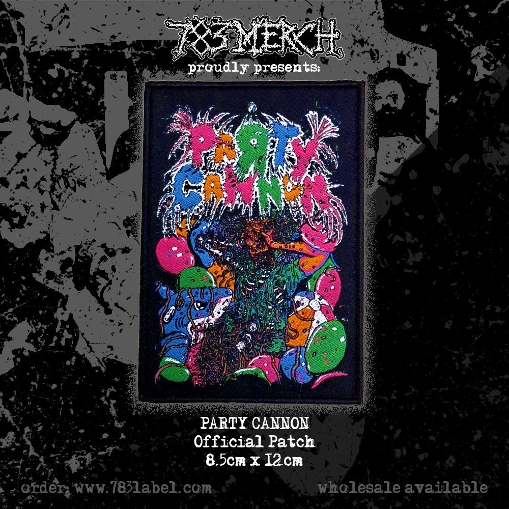 PaRtY CaNnOn - Partied In Half - Woven Patch