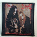 MAYHEM / MORBID - A Tribute To The Black Emperors - Woven Patch