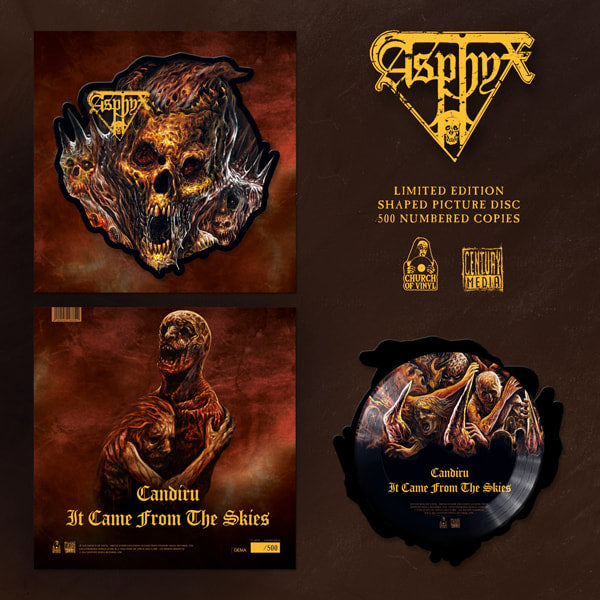 ASPHYX - Candiru (SHAPED PICTURE DISC) LP
