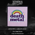 DEATH METAL - Rainbow - Patch