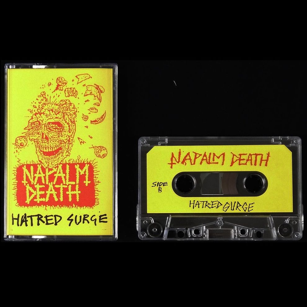 NAPALM DEATH - Hatred Surge - Demo '85 - MC Tape