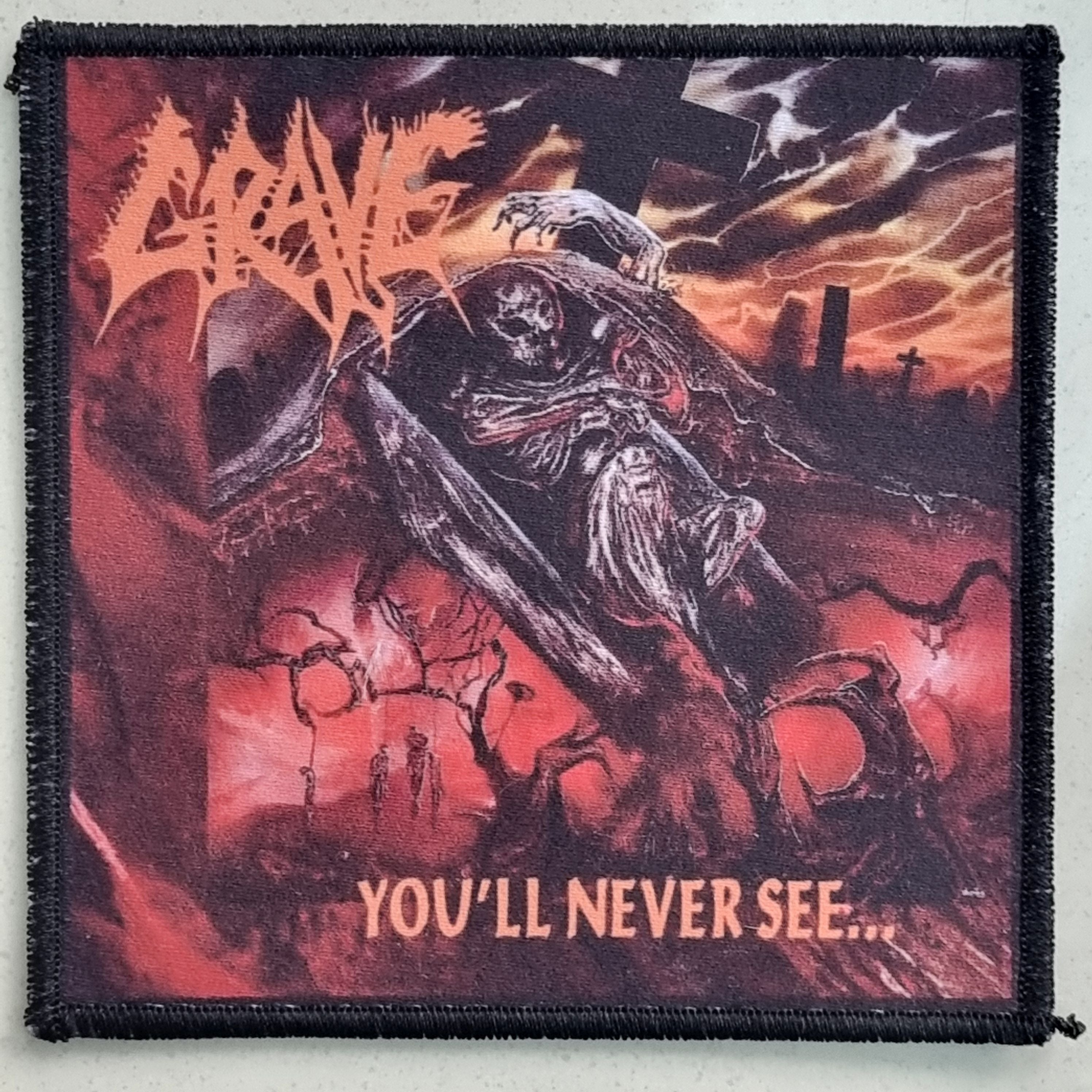 GRAVE - You'll Never See… - Patch