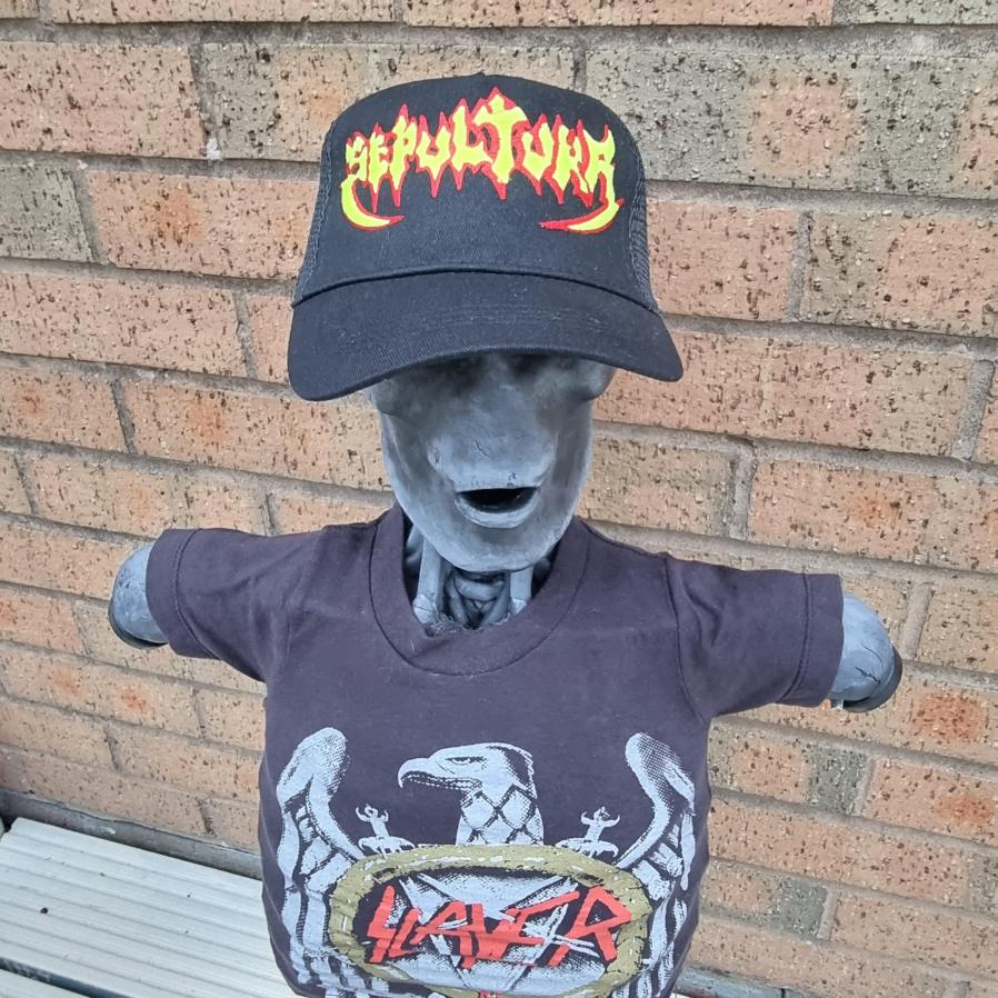 SEPULTURA - Old (Glow in the Dark) Logo TRUCKER CAP