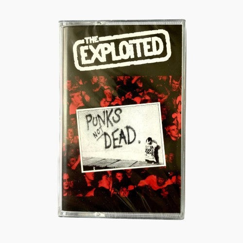 EXPLOITED - Punks Not Dead - (Clear Shell) MC Tape